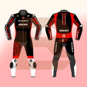 Francesco Bagnaia Winter Test Ducati Lenovo MotoGP 2024 Suit Main Image