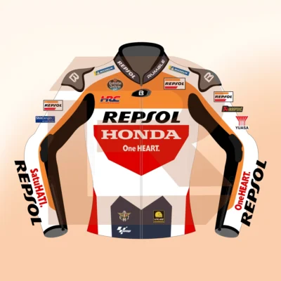Joan Mir Repsol Honda Team MotoGP 2024 Jacket Front Image