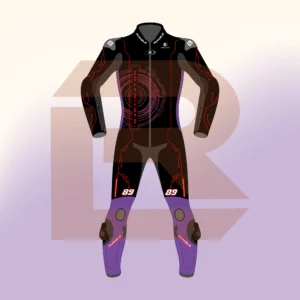 Jorge Martín Winter Test Ducati Prima Pramac MotoGP 2024 Suit Front Image