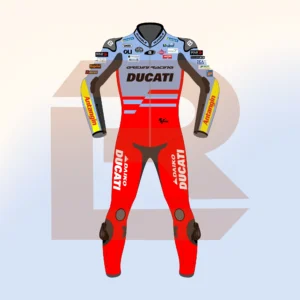 Marc Márquez Ducati Gresini Racing MotoGP 2024 Suit Front Image