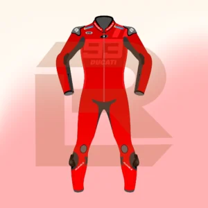 Marc Márquez Winter Test Gresini Racing MotoGP 2024 Suit Front Image