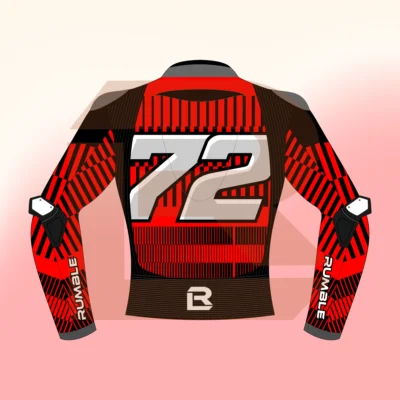 Marco Bezzecchi Winter Test Ducati Pertamina Enduro VR46 MotoGP 2024 Jacket Back Image