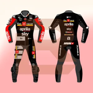 Maverick Viñales Aprilia Racing MotoGP 75 British 2024 Suit Main Image