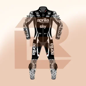 Aleix Espargaró Winter Test Aprilia MotoGP 2024 Suit Front Image