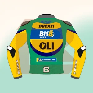 Álex Márquez Brazil Ducati BK8 Gresini MotoGP 2026 Jacket Back Image