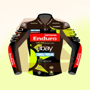 Fabio Di Giannantonio Pertamina Enduro VR46 MotoGP 75 British 2024 Jacket Front Image