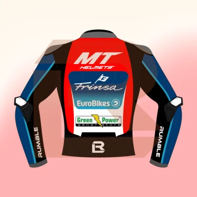 Ai Ogura MSi Racing Team Moto2 2024 Jacket Back Image