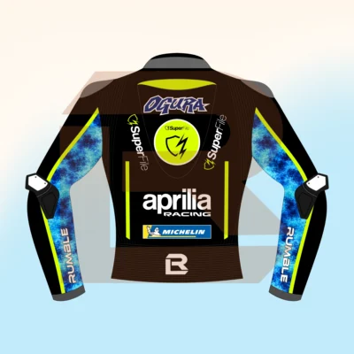 Ai Ogura Aprilia SuperFile Trackhouse MotoGP 2026 Jacket Back Image