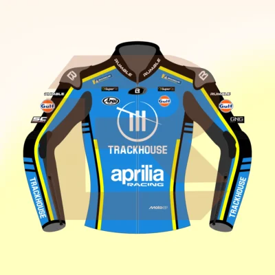 Ai Ogura Aprilia Trackhouse MotoGP 2026 Jacket Front Image