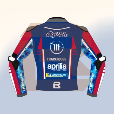 Ai Ogura Aprilia Trackhouse MotoGP US 2026 Jacket Back Image