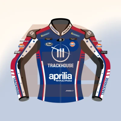 Ai Ogura Aprilia Trackhouse MotoGP US 2026 Jacket Front Image