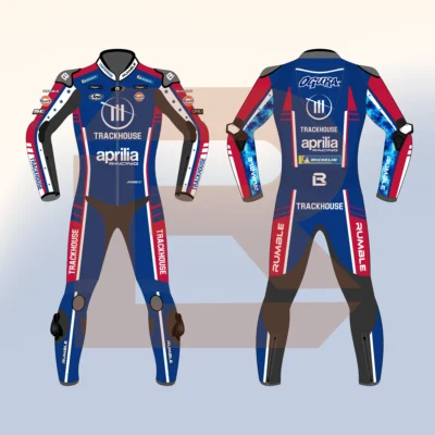 Ai Ogura Aprilia Trackhouse MotoGP US 2026 Suit Main Image