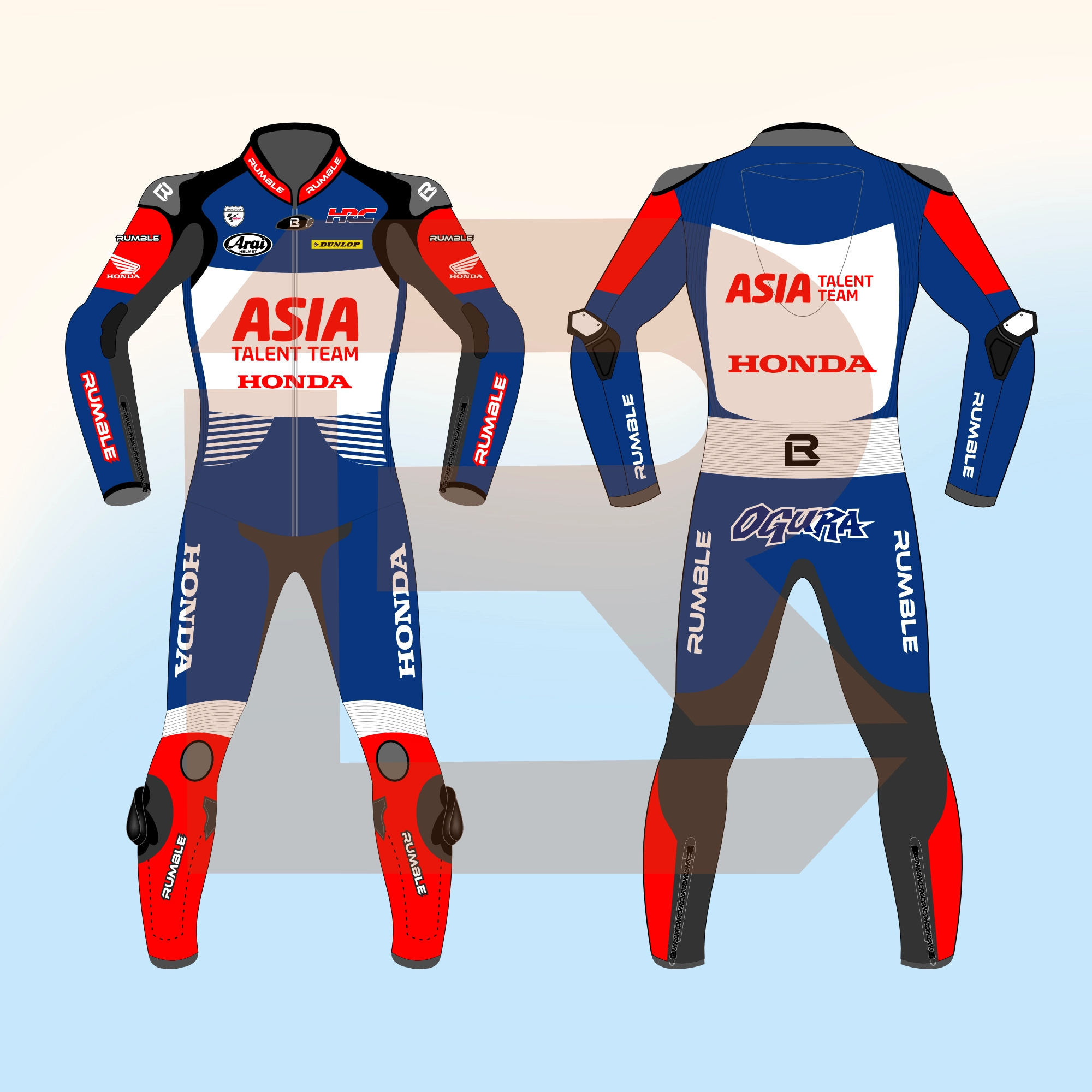 Ai Ogura Honda Asia Talent Team Moto3 2018 Suit Main Image