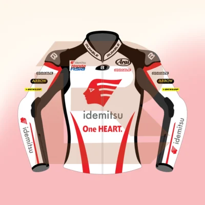 Ai Ogura Idemitsu Honda Team Moto2 2023 Jacket Front Image