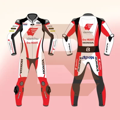 Ai Ogura Idemitsu Honda Team Moto2 2023 Suit Main Image