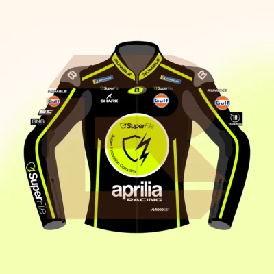 Raúl Fernández Aprilia SuperFile Trackhouse MotoGP 2026 Jacket Front Image