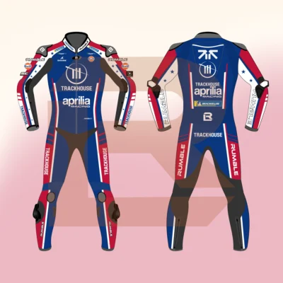 Raúl Fernández Aprilia Trackhouse MotoGP US 2026 Suit Main Image