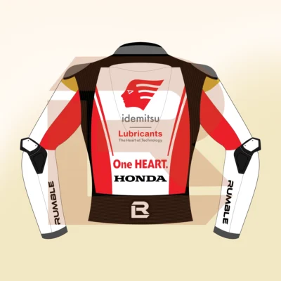 Somkiat Chantra Idemitsu Honda Team Moto2 2024 Jacket Back Image