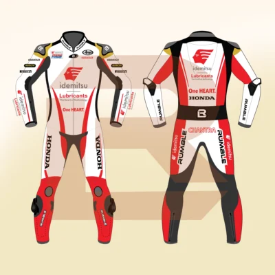 Somkiat Chantra Idemitsu Honda Team Moto2 2024 Suit Main Image